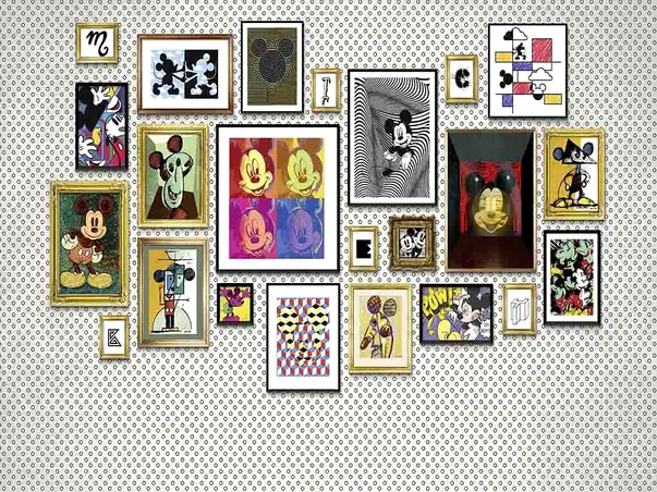 fototapet vlies mickey art collection komar