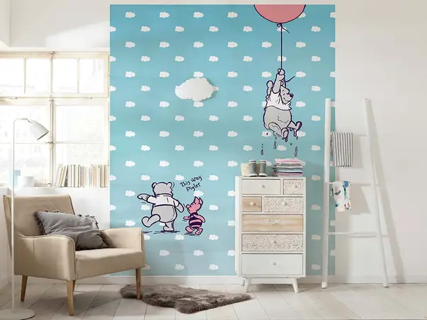 fototapet winnie the pooh piglet