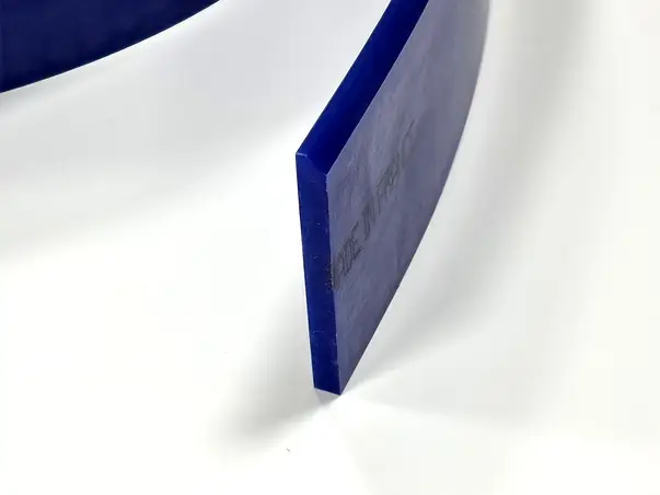 lama pentru racleta din poliuretan albastra 2