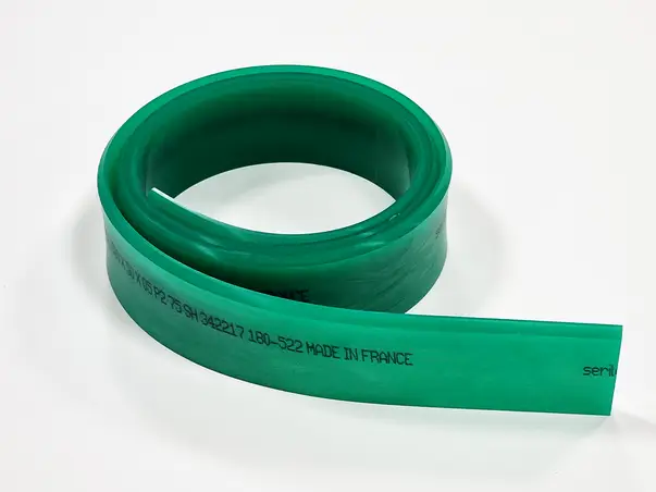 lama pentru racleta din poliuretan verde 1