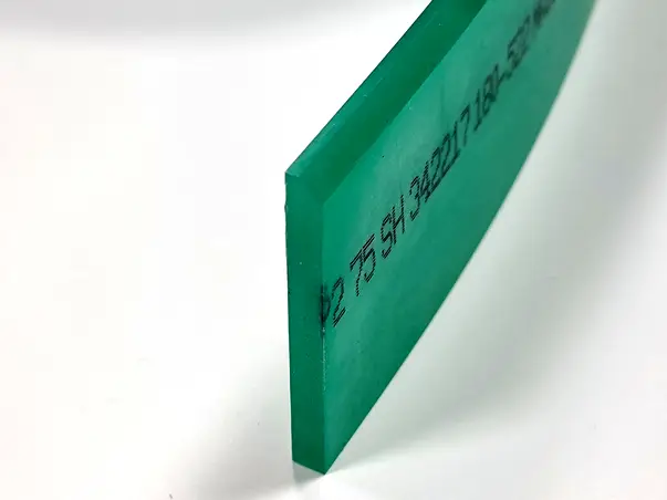 lama pentru racleta din poliuretan verde 2