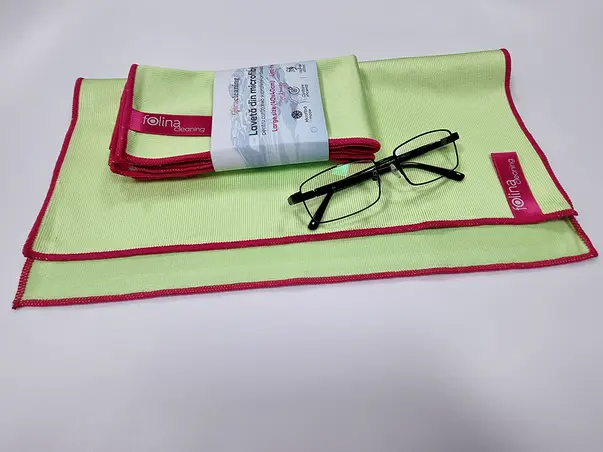 laveta din microfibra pentru suprafete din sticla set 3 bucati 3