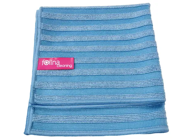 laveta microfibra folina textura cu striatii 40 40 cm