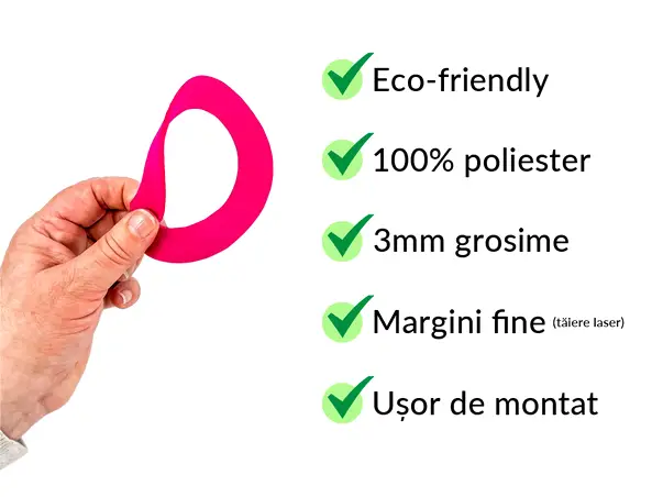 litere sau cifre din fetru pasla colorata 13 culori grosime 3mm autoadeziva lscdp06 s06