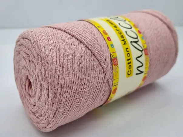 maccaroni cotton macrame roz pal