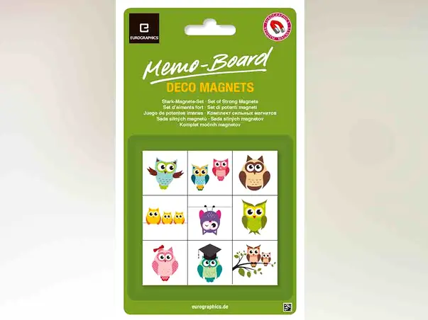 magneti decorativi bufnite