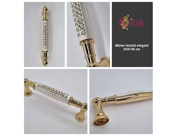 maner mobila 96 cm model elegant metalic