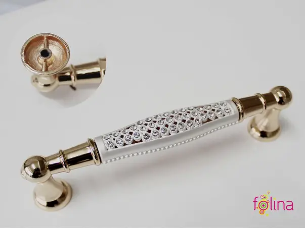 maner mobila elegant auriu 128 mm