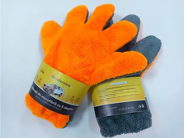 manusa din microfibra cu cinci degete doua fete microfibra diverse suprafete casa auto s9
