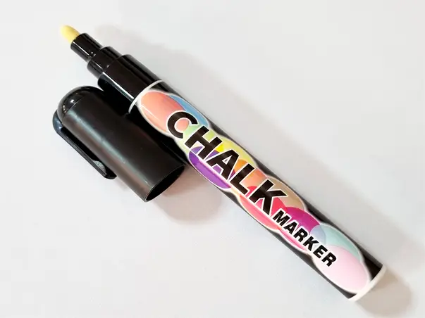 marker creta lichida neagra