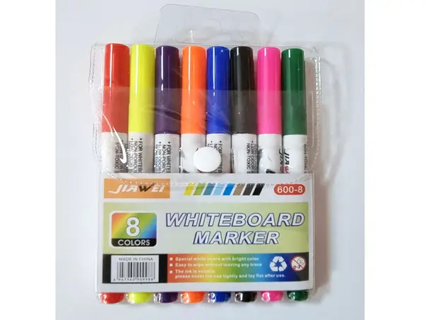 markere whiteboard colorate set 8 carioci
