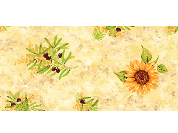 musama bej cu imprimeu floarea soarelui