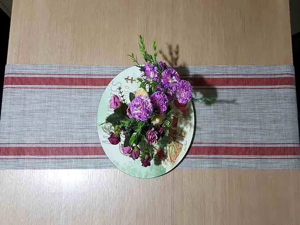 napron masa rosu pvc Dora