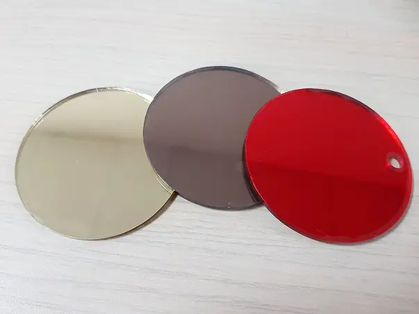 oglinda acrilica colorata