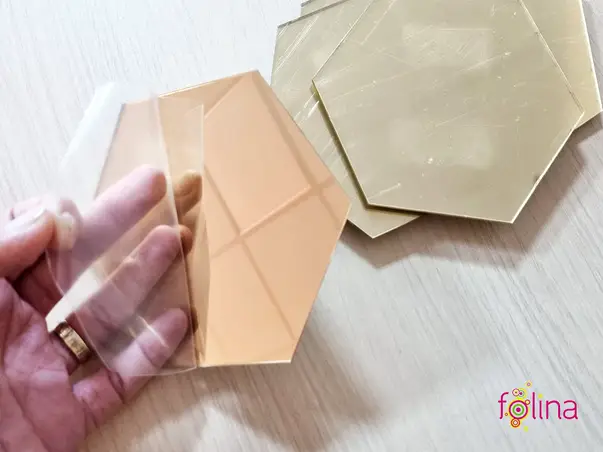 oglinda aurie hexagon