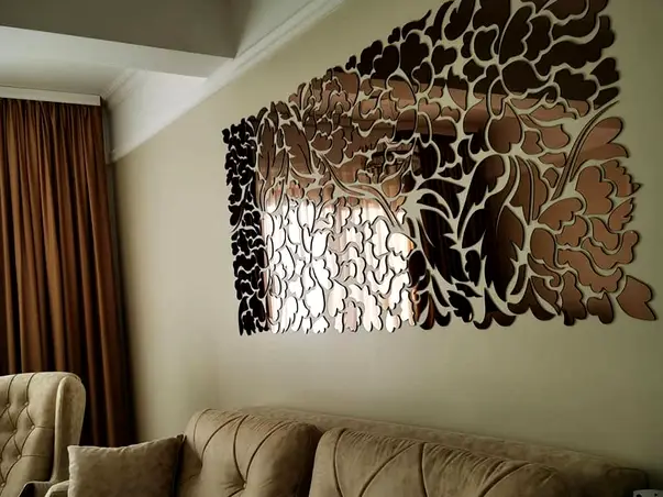 oglinda blossom bronz