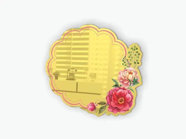 oglinda decorativa aurie rosita