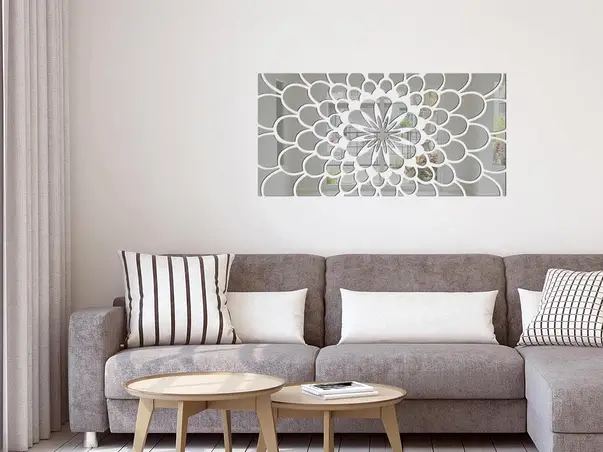 oglinda decorativa gri carla