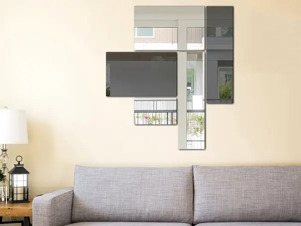 oglinda decorativa gri imani