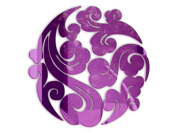 oglinda decorativa mov