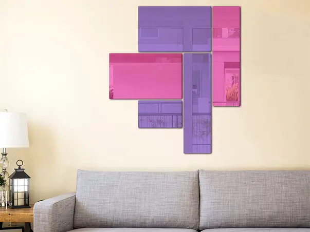 oglinda decorativa mov imani