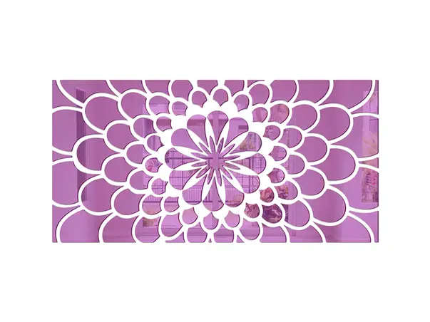 oglinda decorativa mov model floare carla