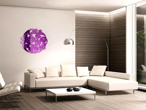 oglinda decorativa mov waves