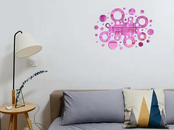 oglinda decorativa roz dante