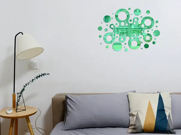 oglinda decorativa verde dante