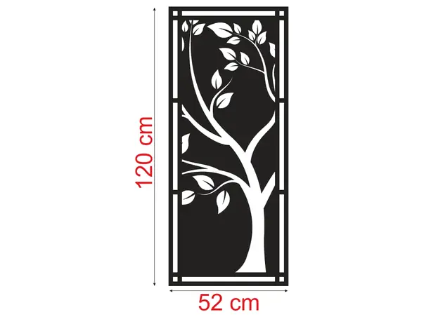 oglinda perete model copac cu frunze 2