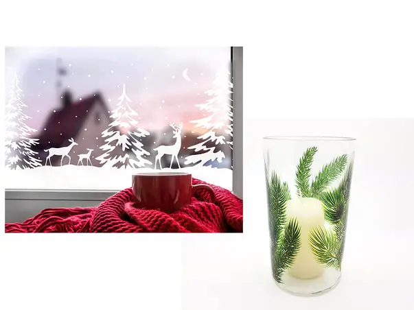 pachet decoratiuni craciun magic