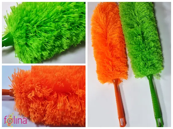 pamatuf praf cu maner din plastic cu agatatoare 50 cm