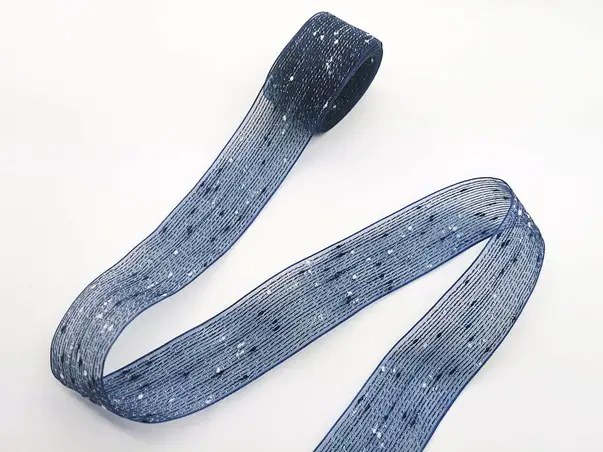 panglica albastra transparenta