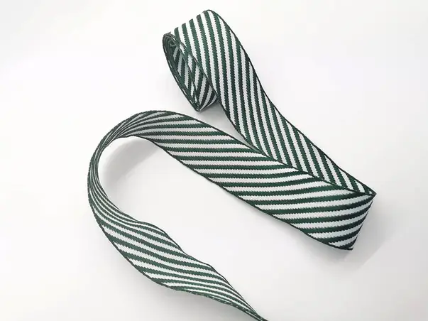 panglica decorativa dungi verzi 4 cm latime