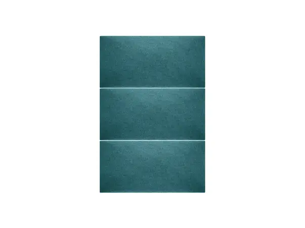 panouri decorative tapitate turcoaz dreptumghiulare