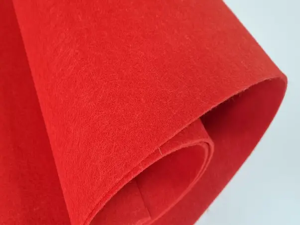 pasla rosie 2 mm grosime fetru la metru