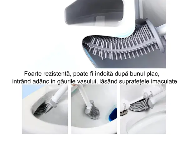 perie din silicon pentru curatare vas toaleta 3