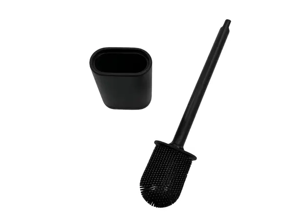 perie toaleta silicon negru