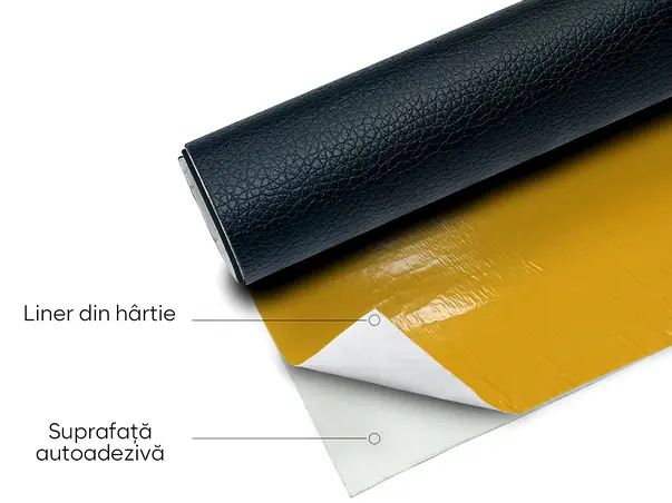 piele ecologica autoadeziva albastru inchis aspect natural moale flexibila grosime s1 8291