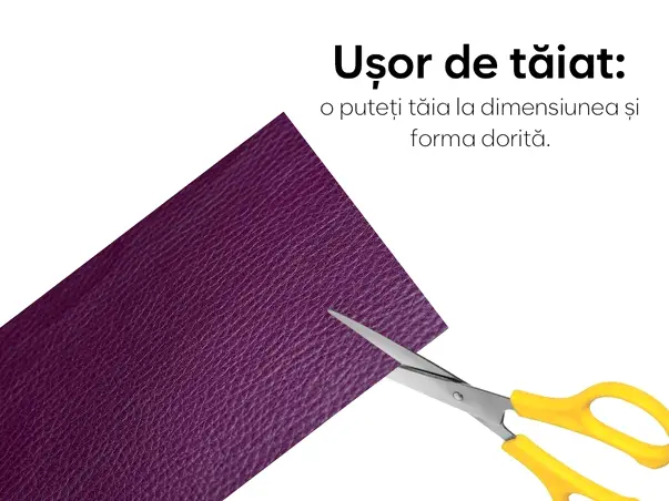 piele ecologica autoadeziva mov aspect natural moale flexibila grosime s2