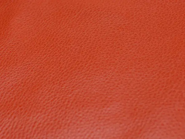 piele ecologica portocaliu caramiziu aspect natural moale flexibila fara adeziv grosime s1