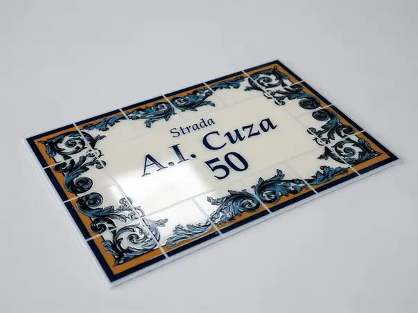 placu a cu numar i adresa casa model azulejos lisabona 1