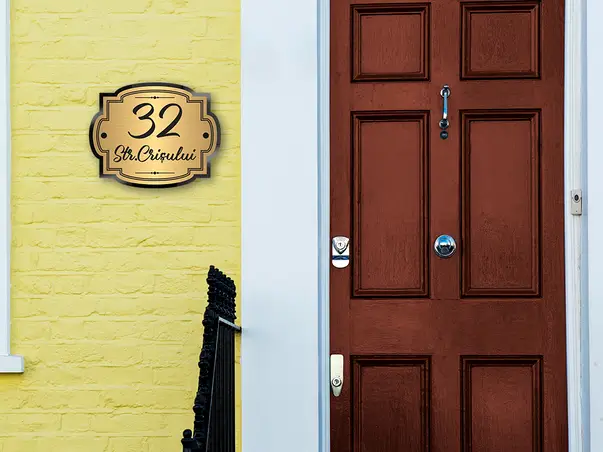 placuta adresa model elegant 3