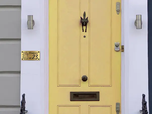 placuta adresa model pisica gravata v2