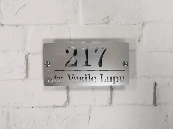 placuta adresa pp2079 model decupat x2