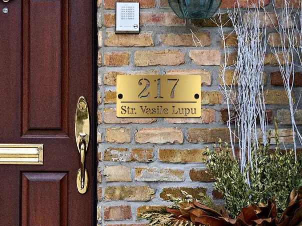 placuta adresa pp2079 model decupat x5