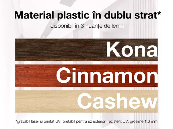 placuta cu numar si adresa model modern lemn print uv folina pp2120 s02