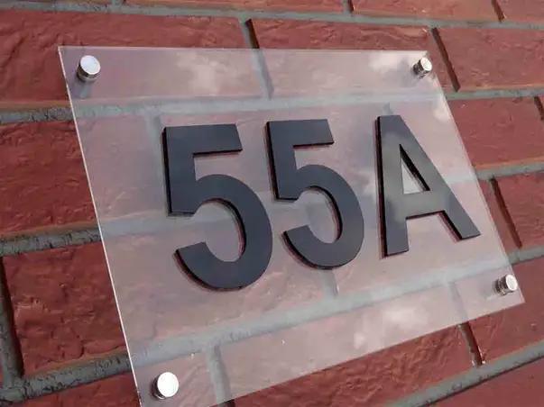 placuta numar strada folina