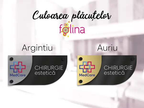 placuta personalizata cu print uv pentru birouri spatii comerciale firme institutii s01