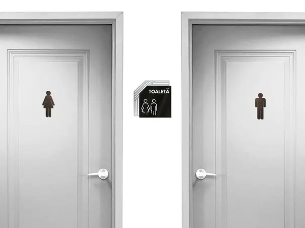 placuta personalizata print uv firme birouri unitati de cazare institutii s05